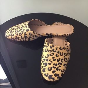 Nanette Lepore Calf Hair Slides